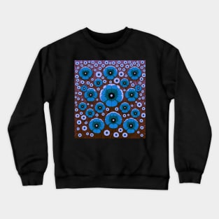 Poppy Flower Crewneck Sweatshirt